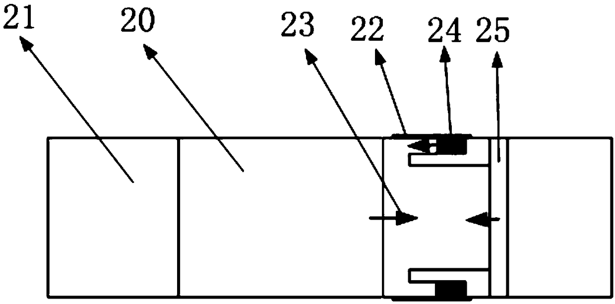 A hydraulic gravity timing trigger