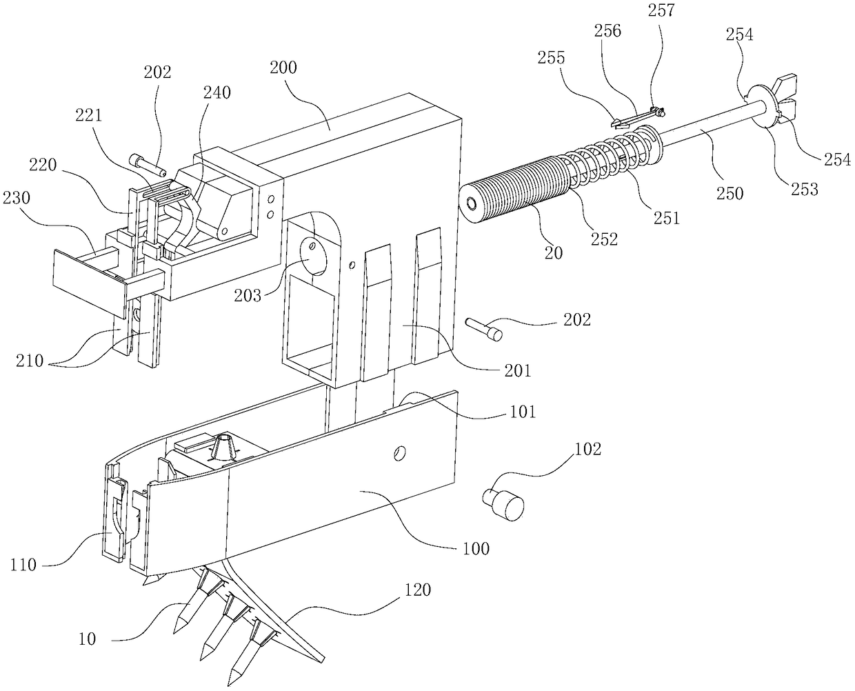 Automatic screw gun