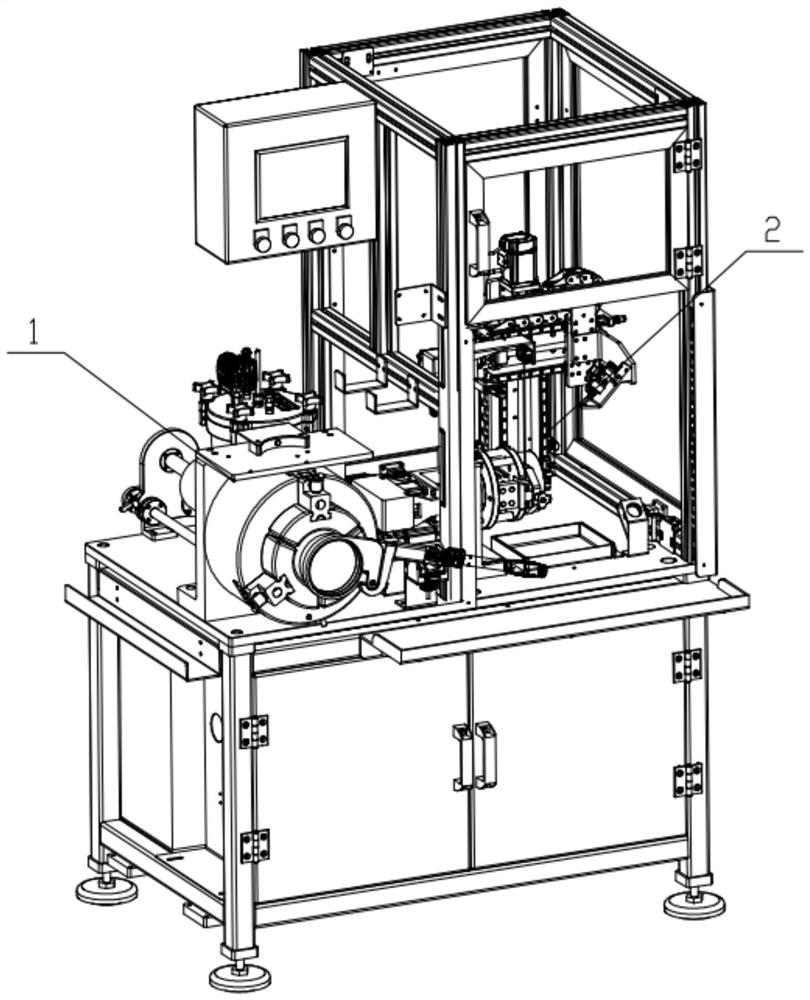 Glue injection tightening machine for dust cover