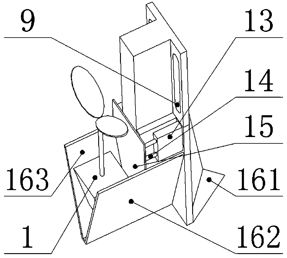 An adjustable ditch planting device and method