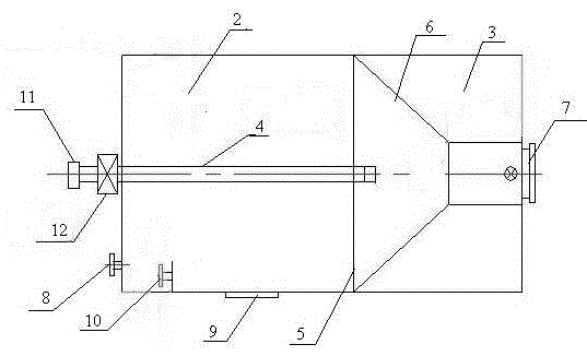 A filter grit tank