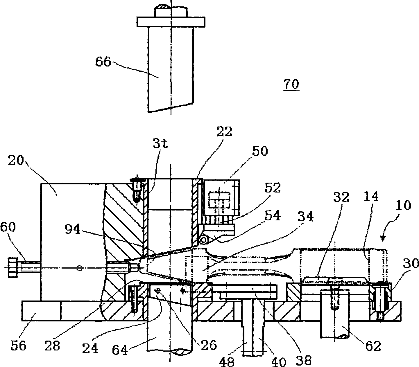 Connecting rod bushing press-loading device and method