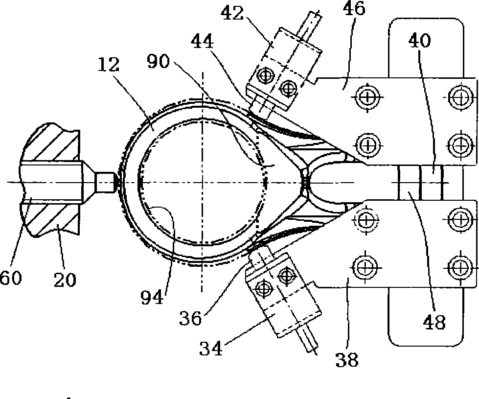 Connecting rod bushing press-loading device and method