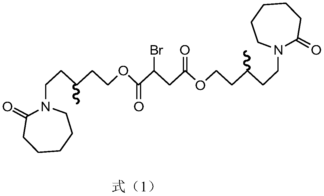 Hyperbranched amide hydrate kinetic inhibitor as well as preparation method and application thereof