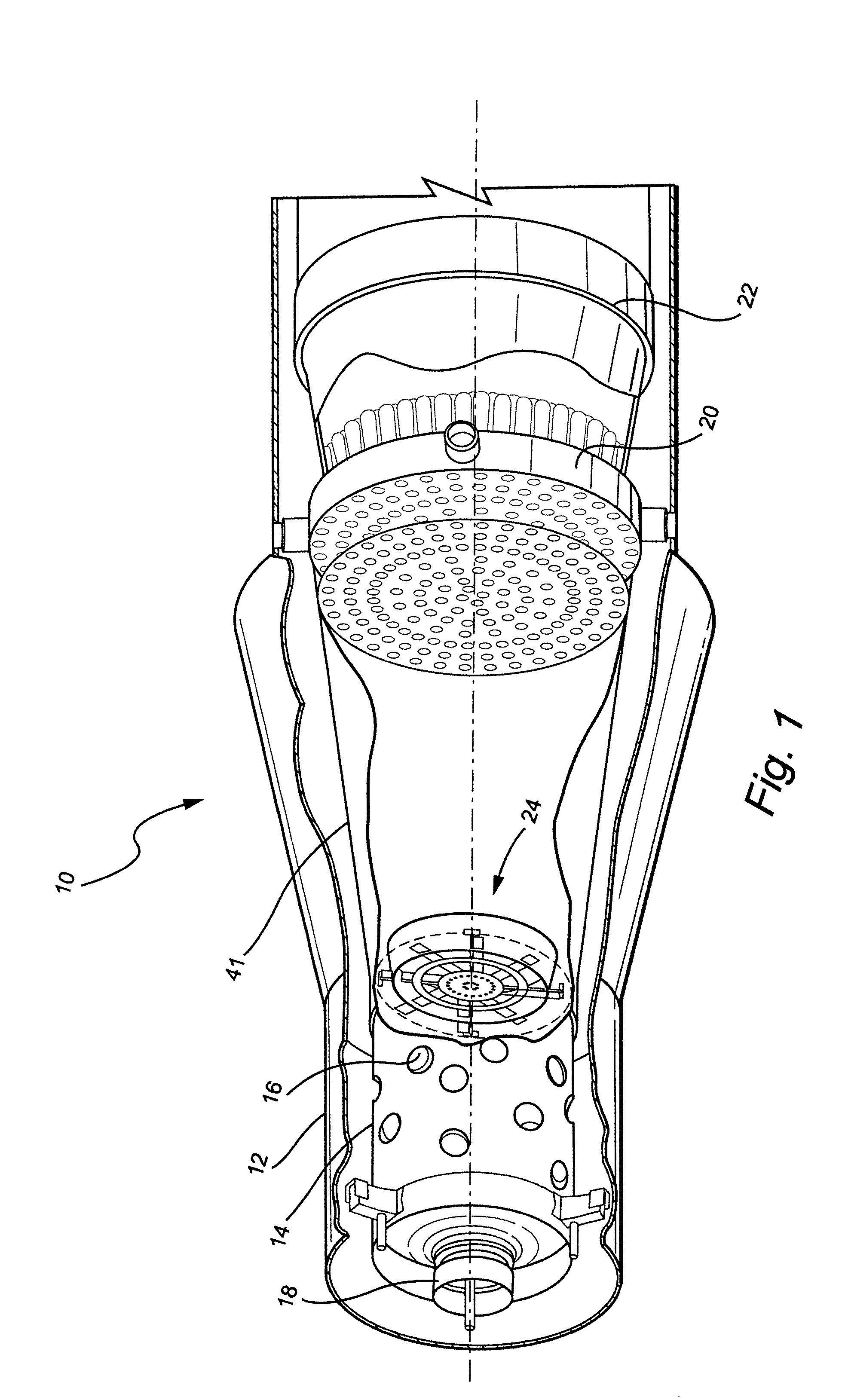 Flow controller for gas turbine combustors