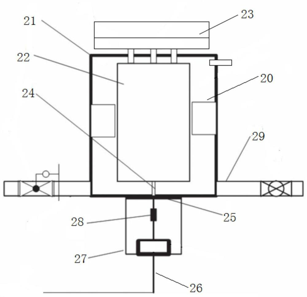 Power cable duct bank settlement monitoring system