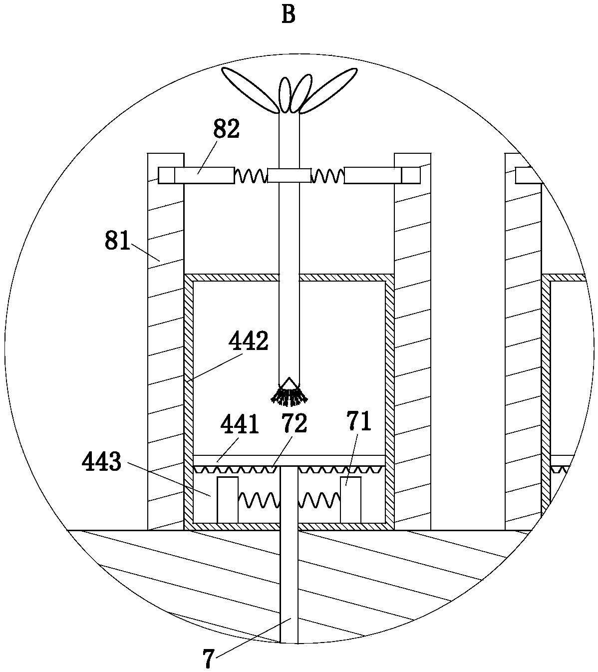 Full-automatic seedling cultivation device