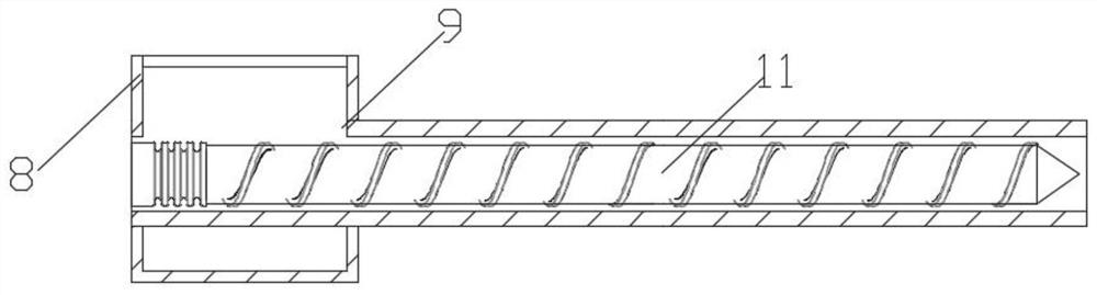 Energy-saving and environment-friendly plastic machining extruder