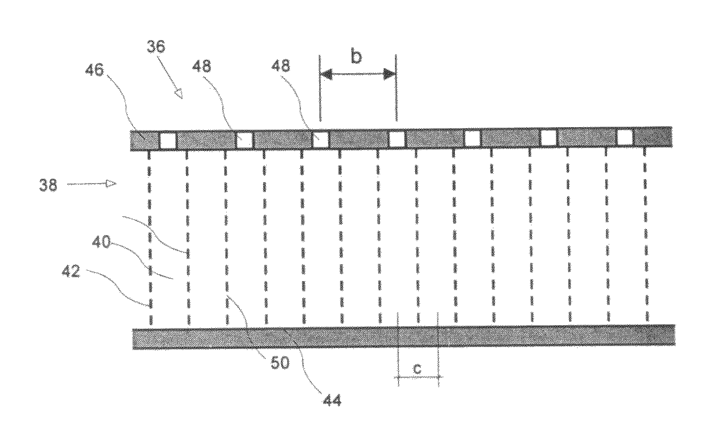 Sandwich panel for sound absorption