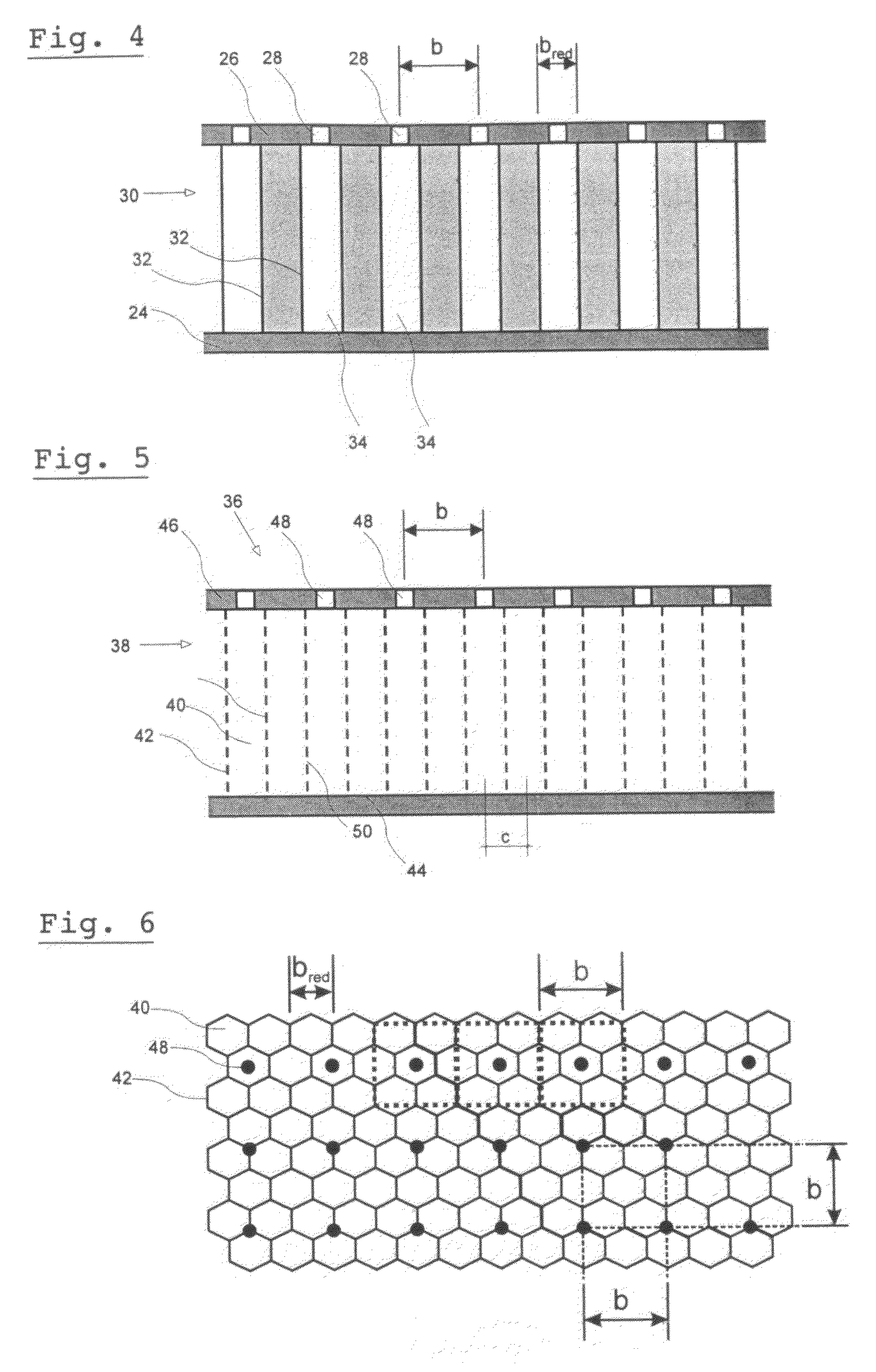 Sandwich panel for sound absorption