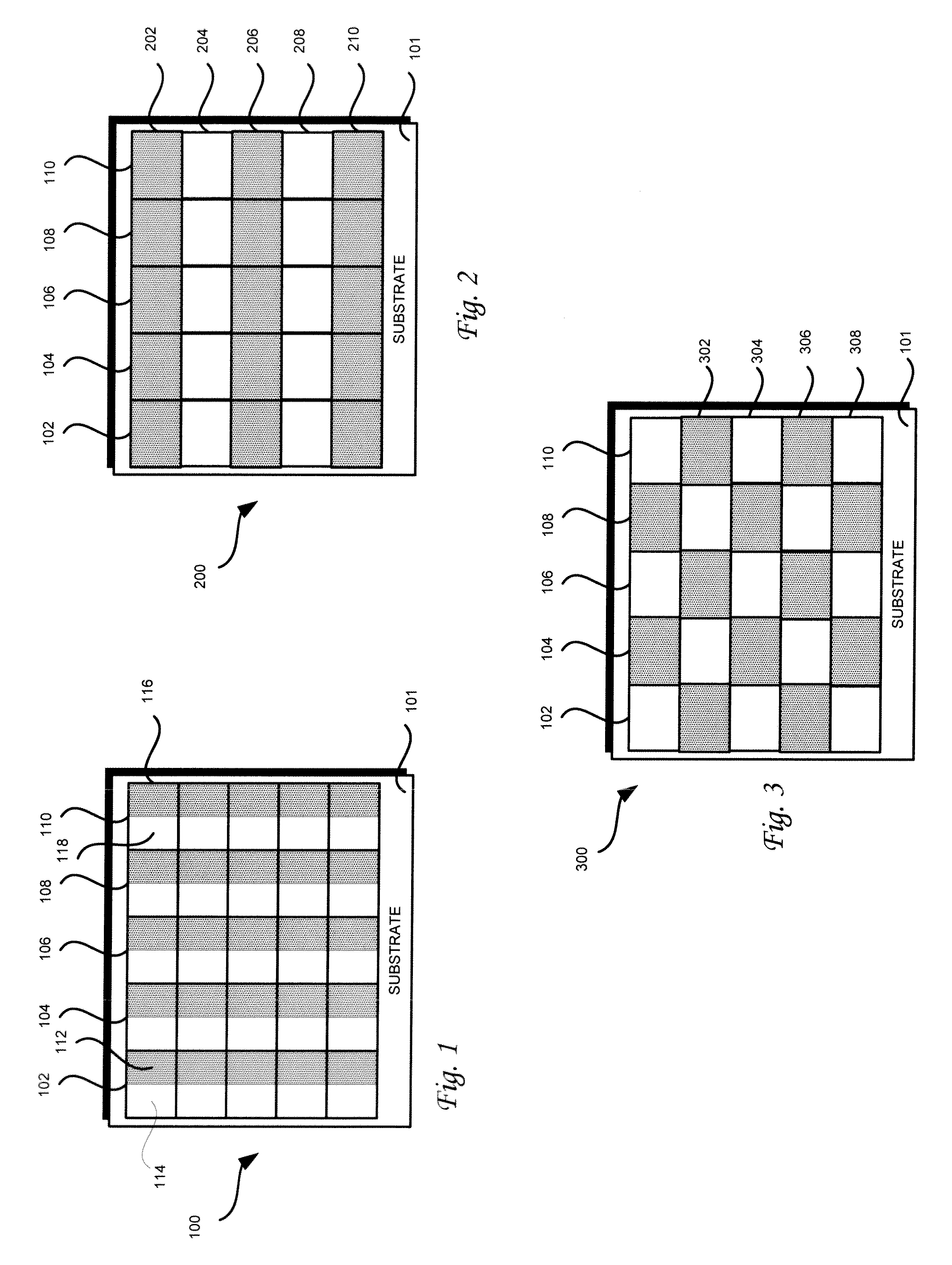 Alternating row infrared filter for an image sensor