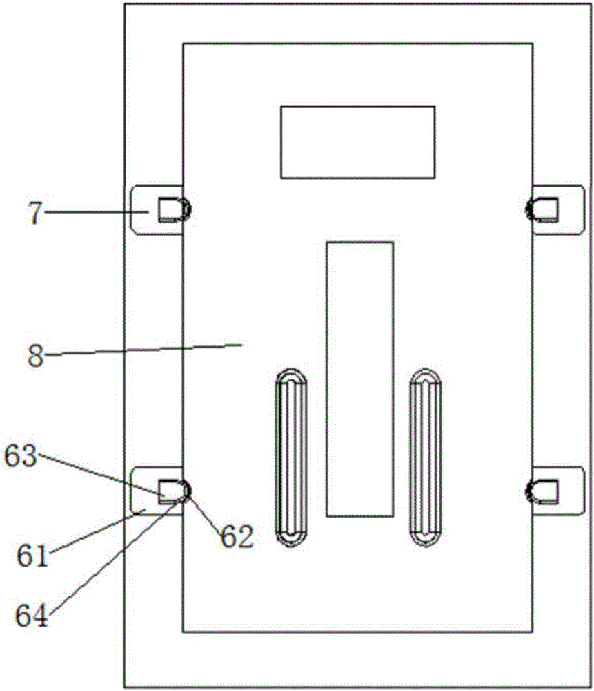 Stamping die for automobile chassis