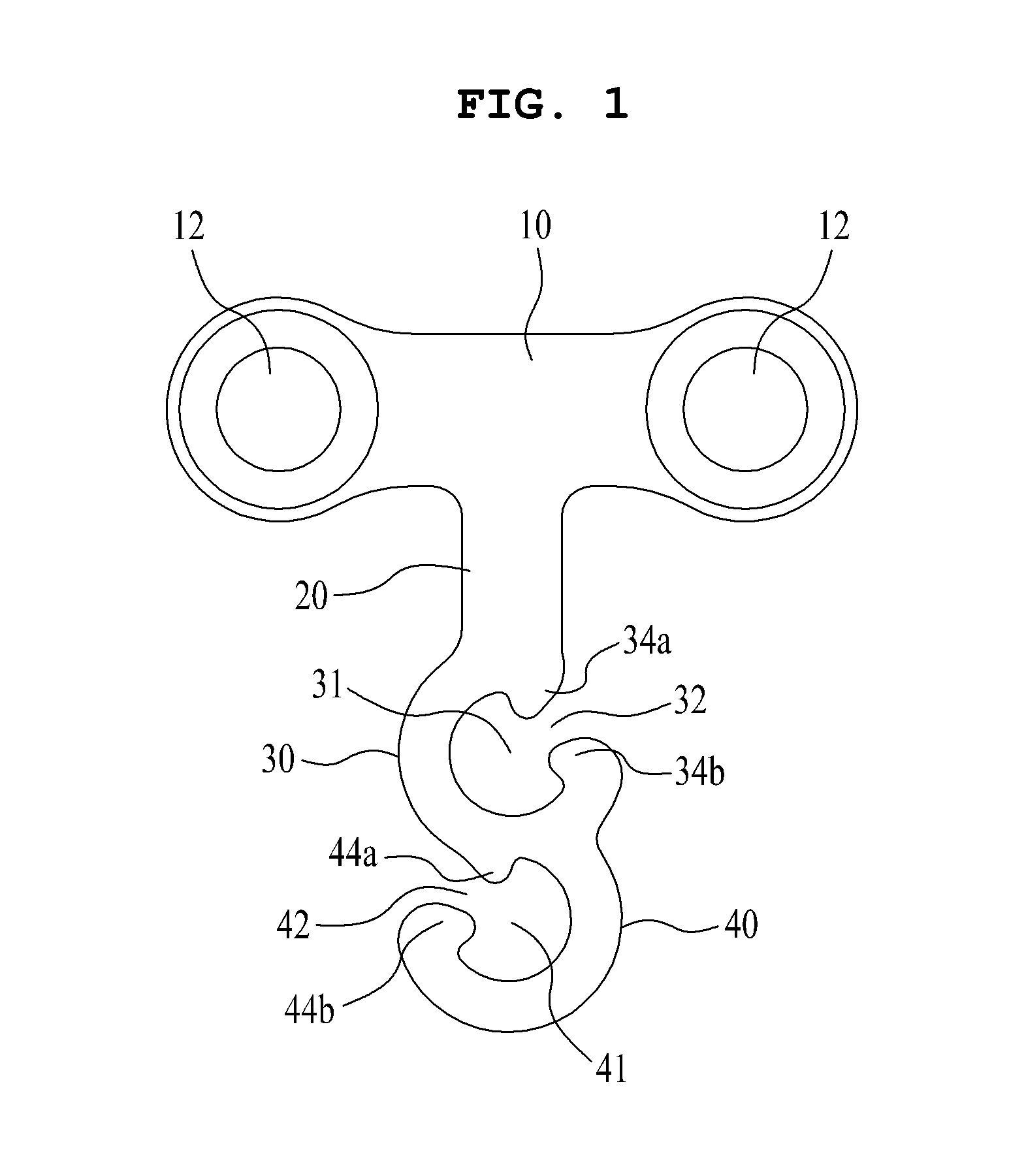 Buccal fixture for orthodontic use