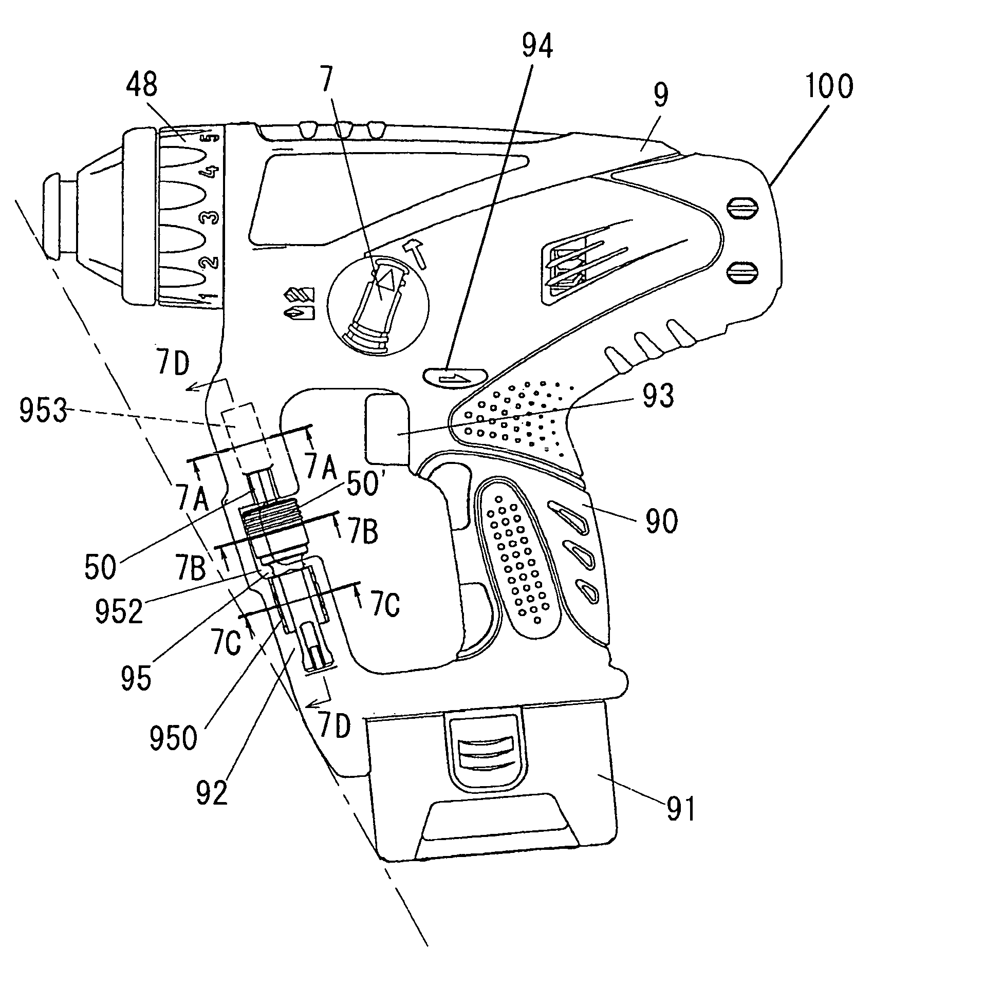 Power impact tool adapter