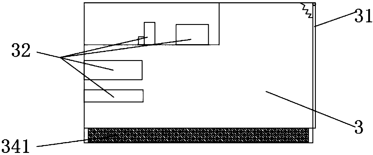 Integrated system for classified detection and delivery of domestic garbage