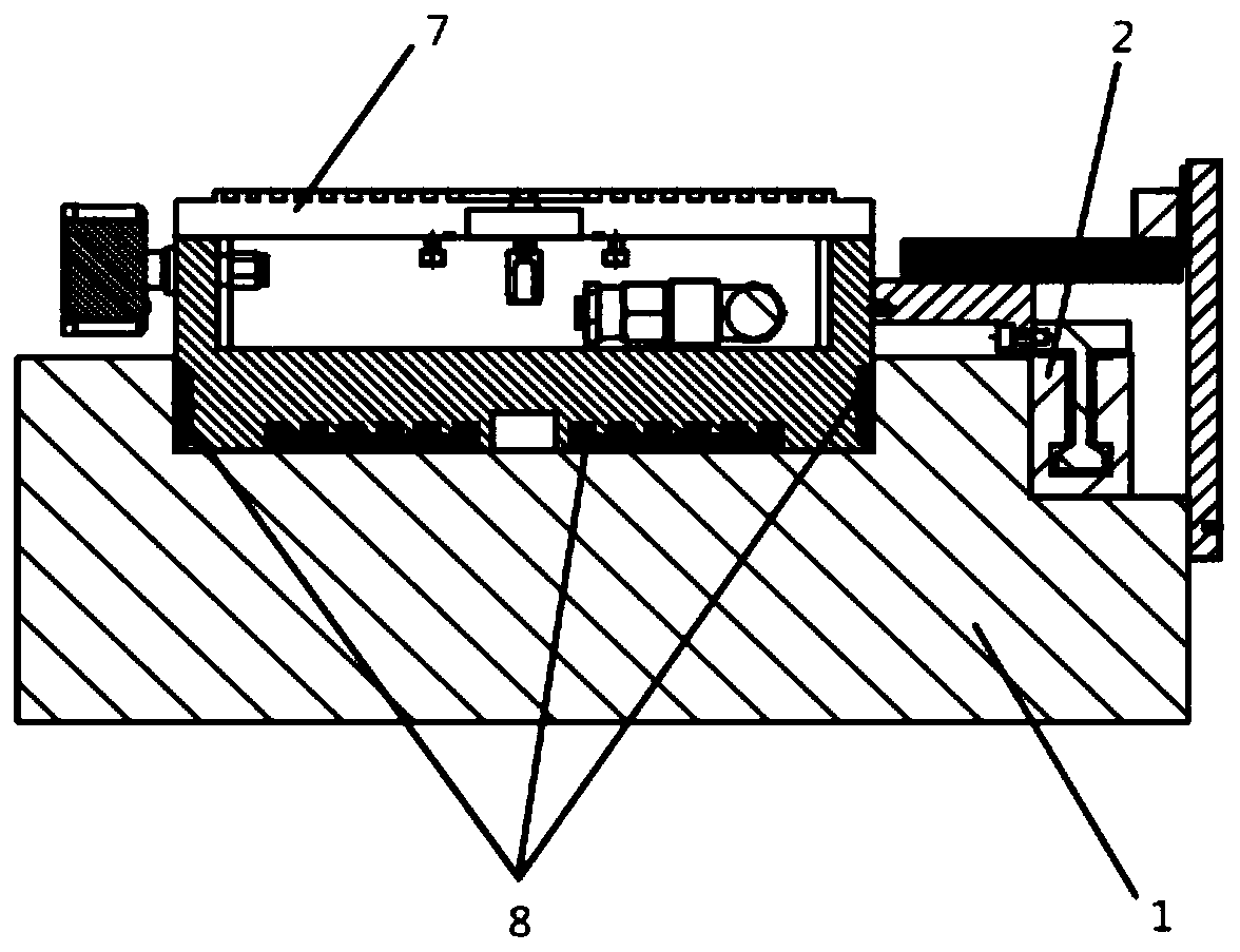 An air-floating precision motion platform