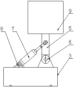 Pneumatic cutter adjusting mechanism