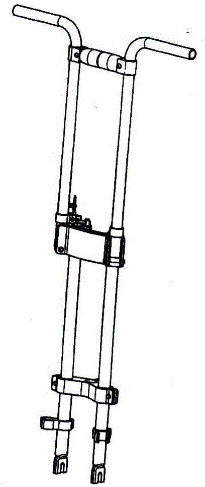 Folding-handlebar vibration-avoiding portable pedal bike