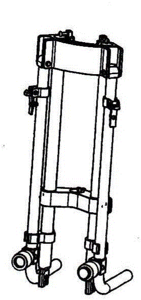 Folding-handlebar vibration-avoiding portable pedal bike