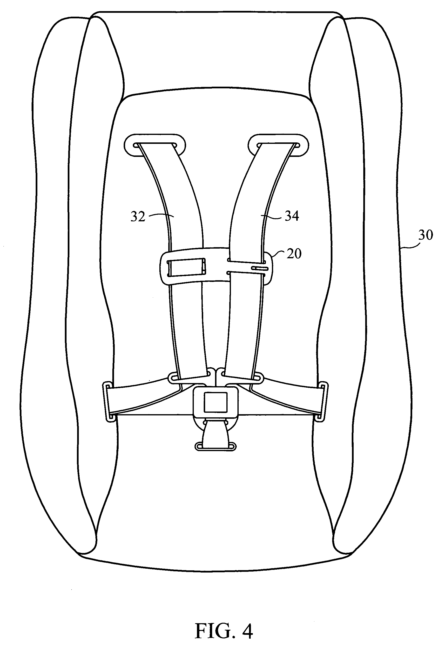 Shoulder belt clip for child safety seats and child carriers