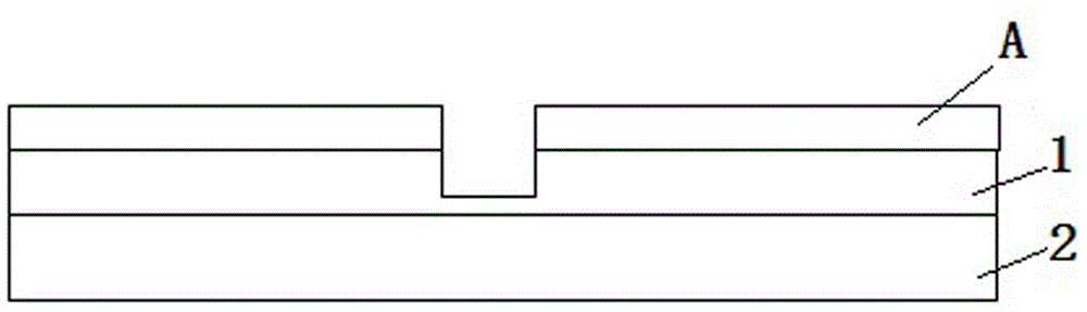 Dry etching preparation method of T-shaped hole of integrated circuit