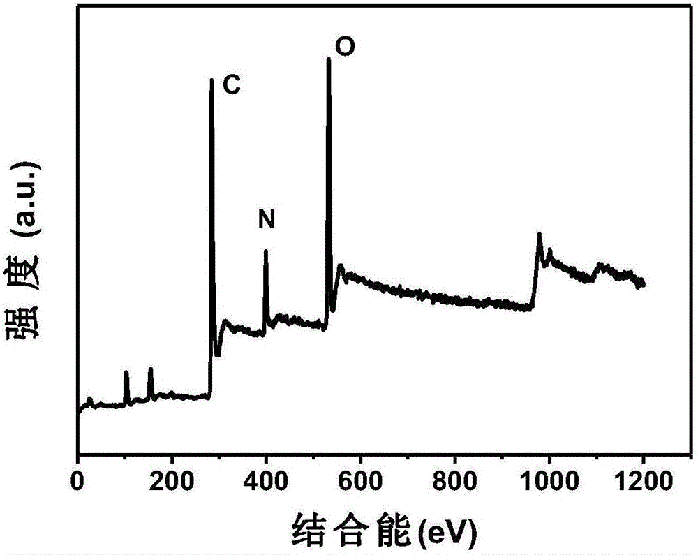 Nitrogen-doped three-dimensional bicontinuous porous structure ultrathin carbon layer and preparation method and application thereof