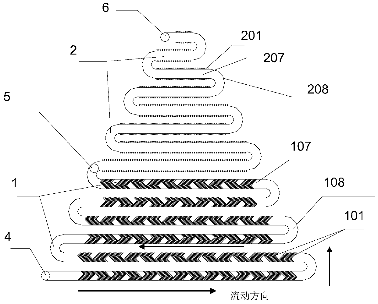 Micro-fluidic chip for quickly capturing or detecting cells and method