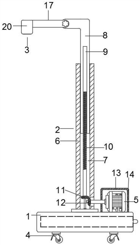 Rapid cooling device for general nursing