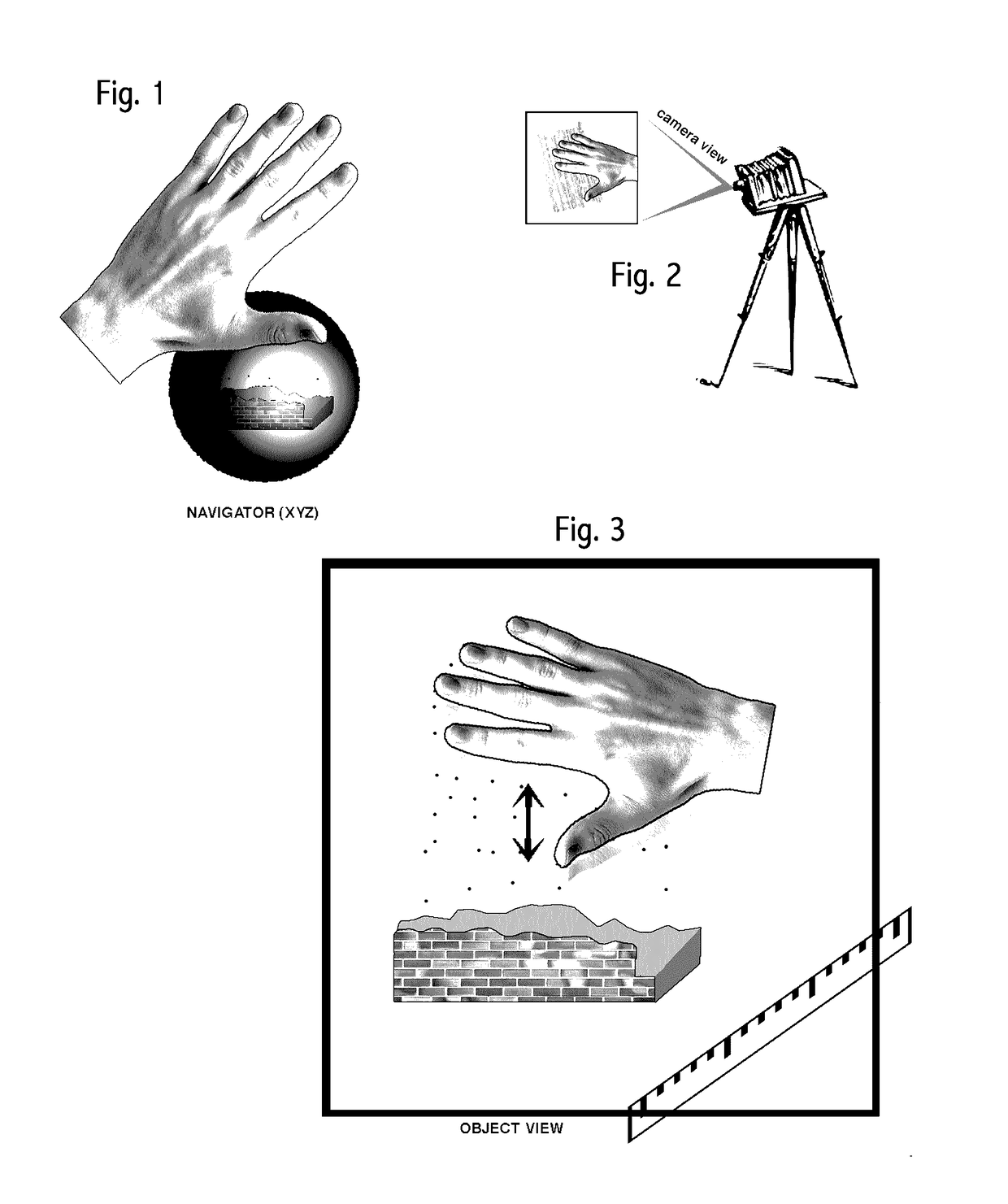 Three-dimensional computer-aided-design system user interface