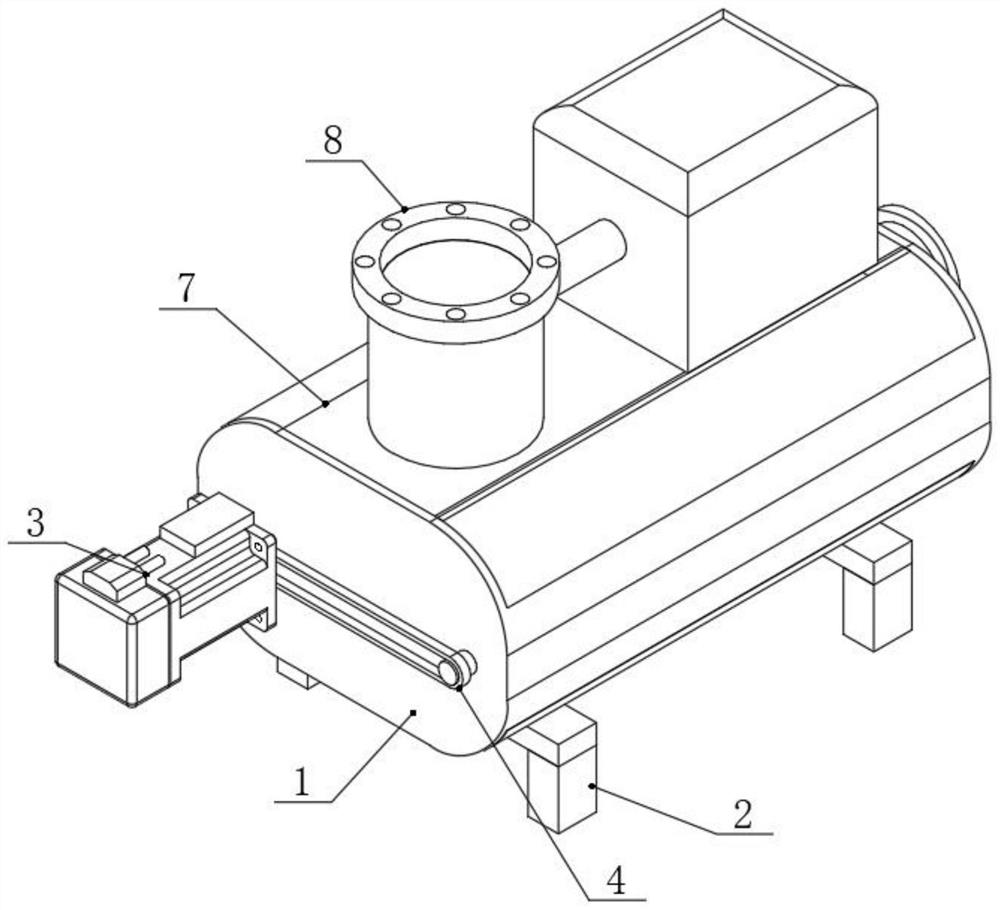 Novel screw air compressor