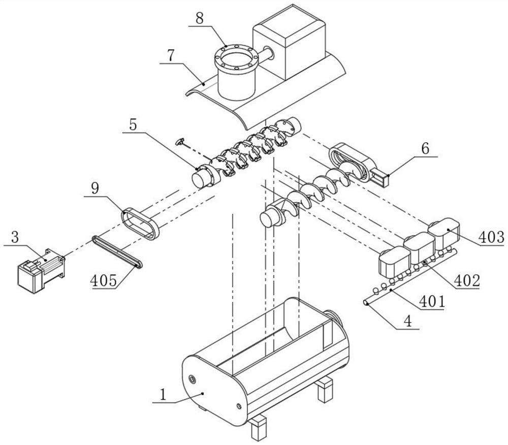 Novel screw air compressor