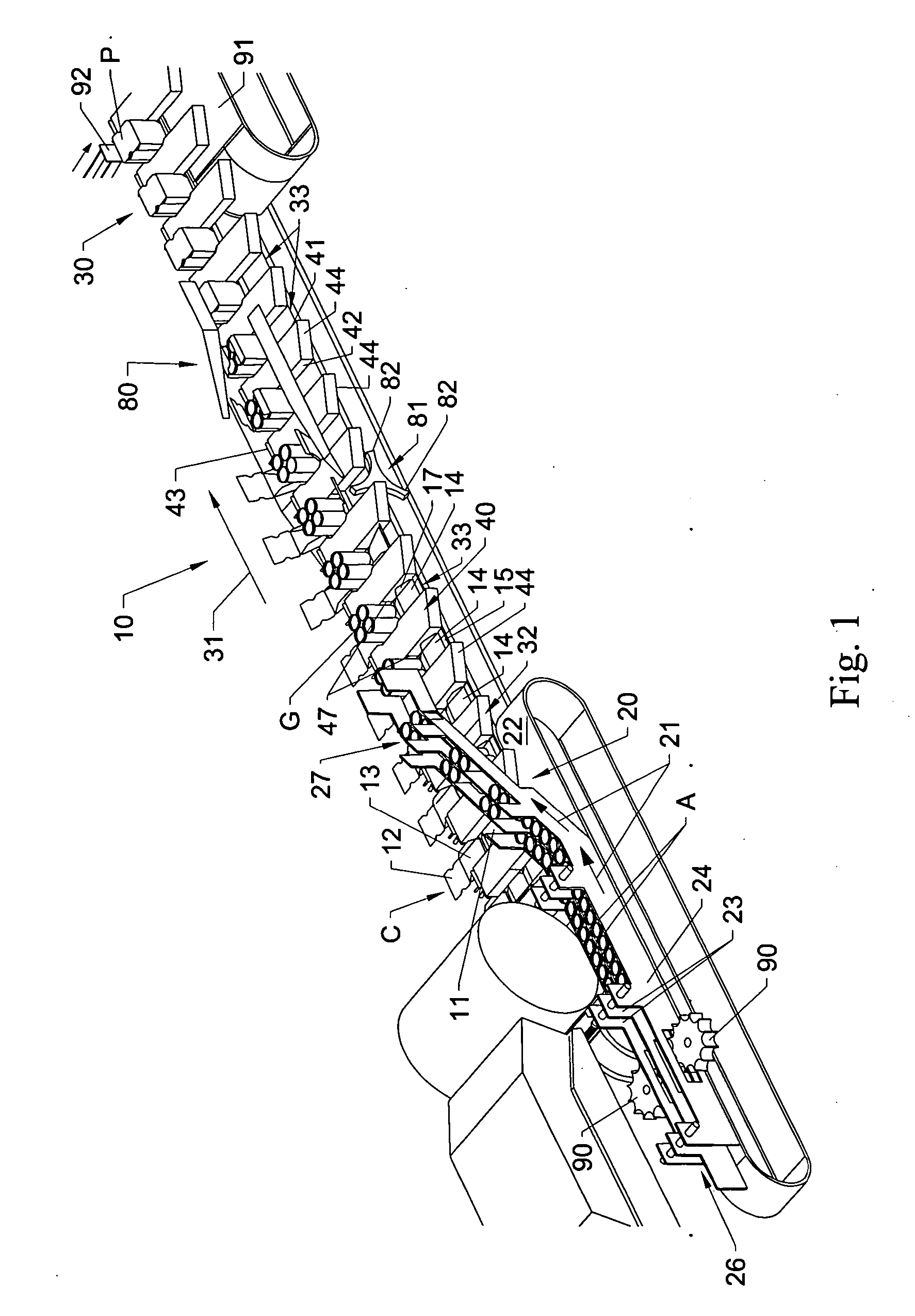 Continuous motion packaging system