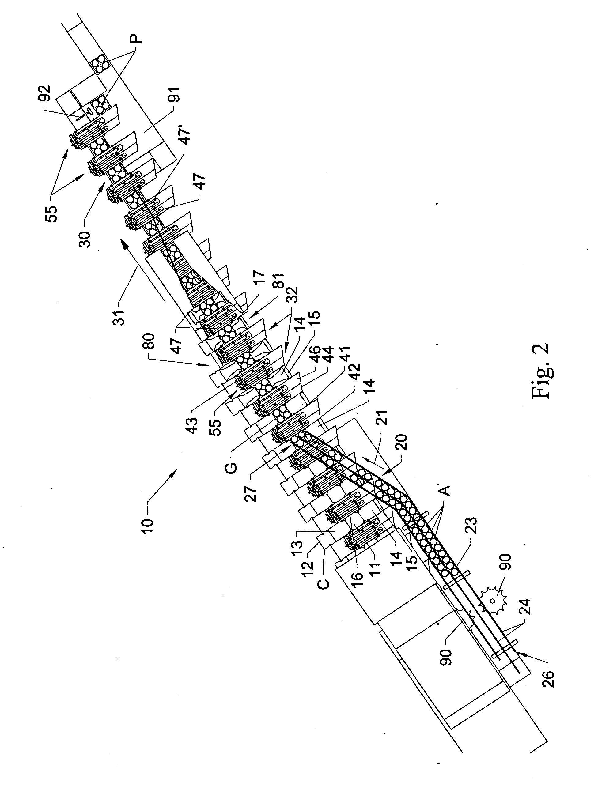 Continuous motion packaging system