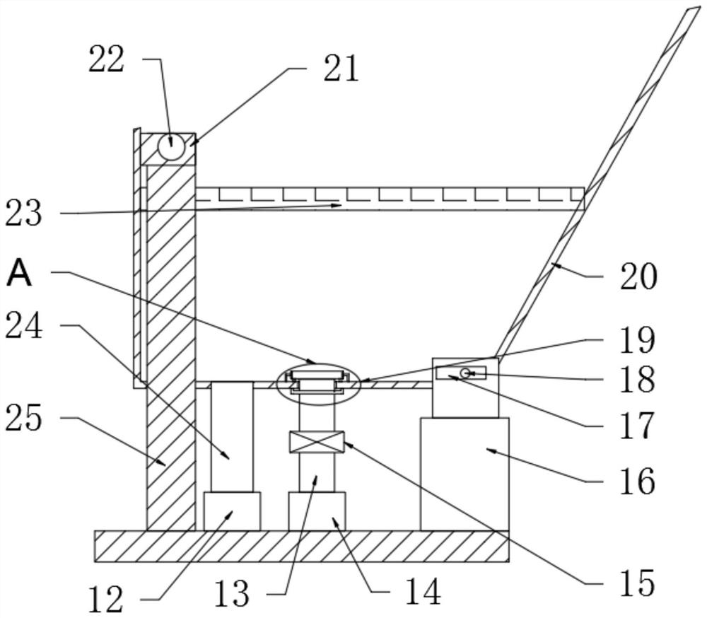 Garbage recycling device for environment-friendly machinery