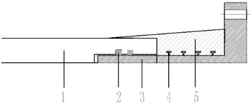 Fusion method of glass reinforced plastic pipe and steel flange