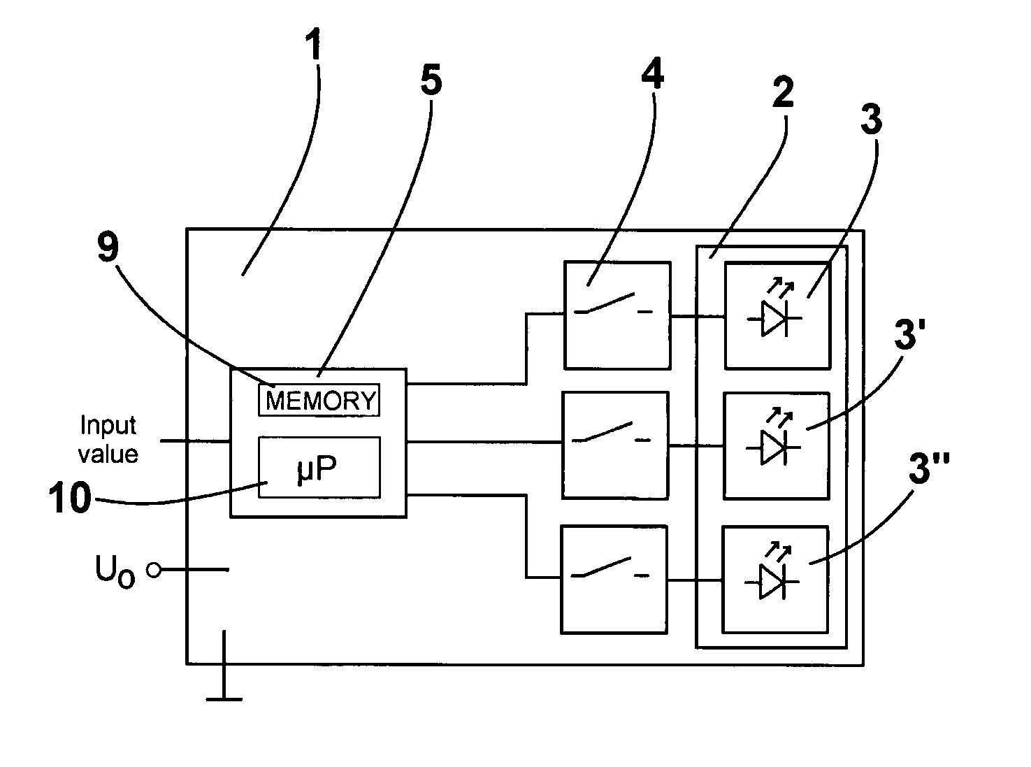 Method for controlling the power supply from a power source to a power consumer