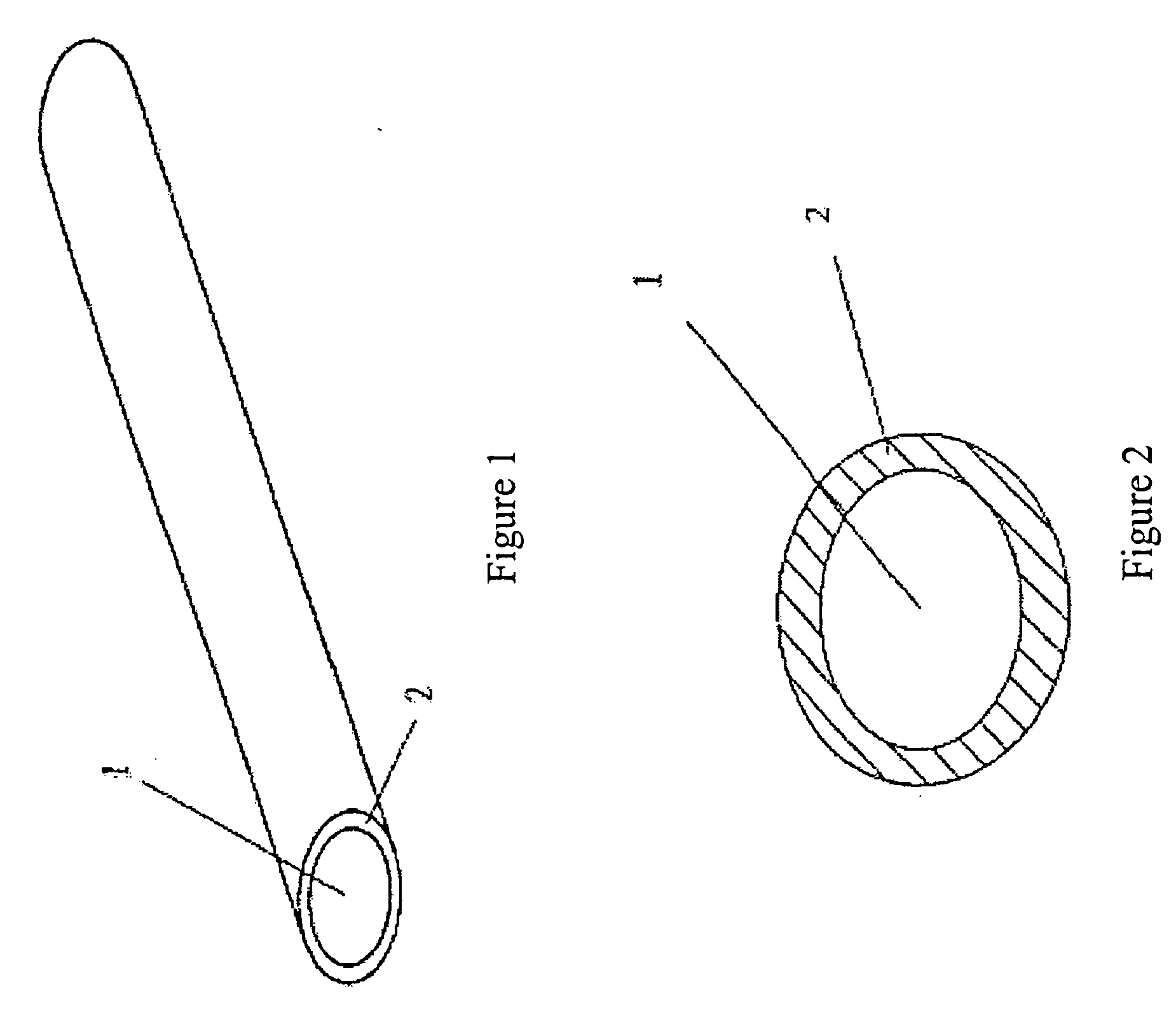 Biological artificial ligament and method of making