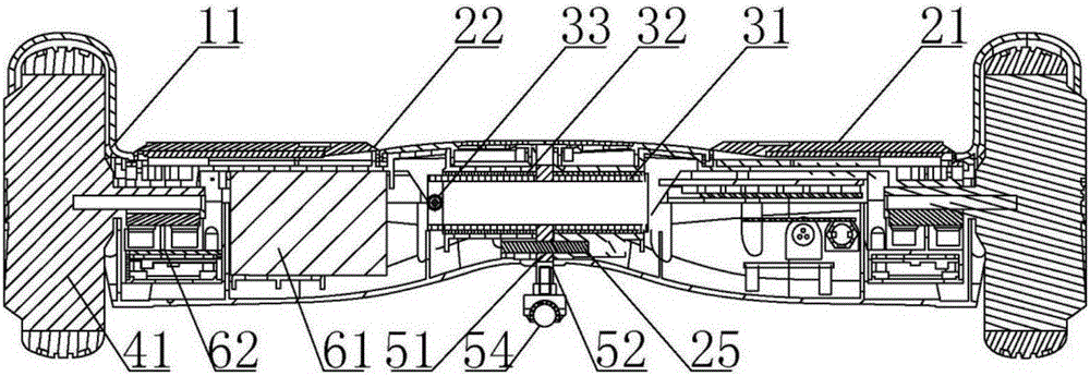 Electric balance swing car