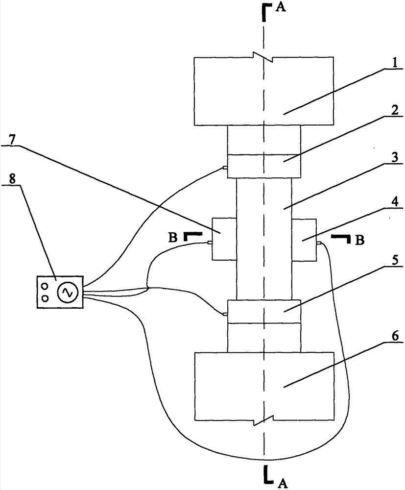 Test method of rock aging deterioration process