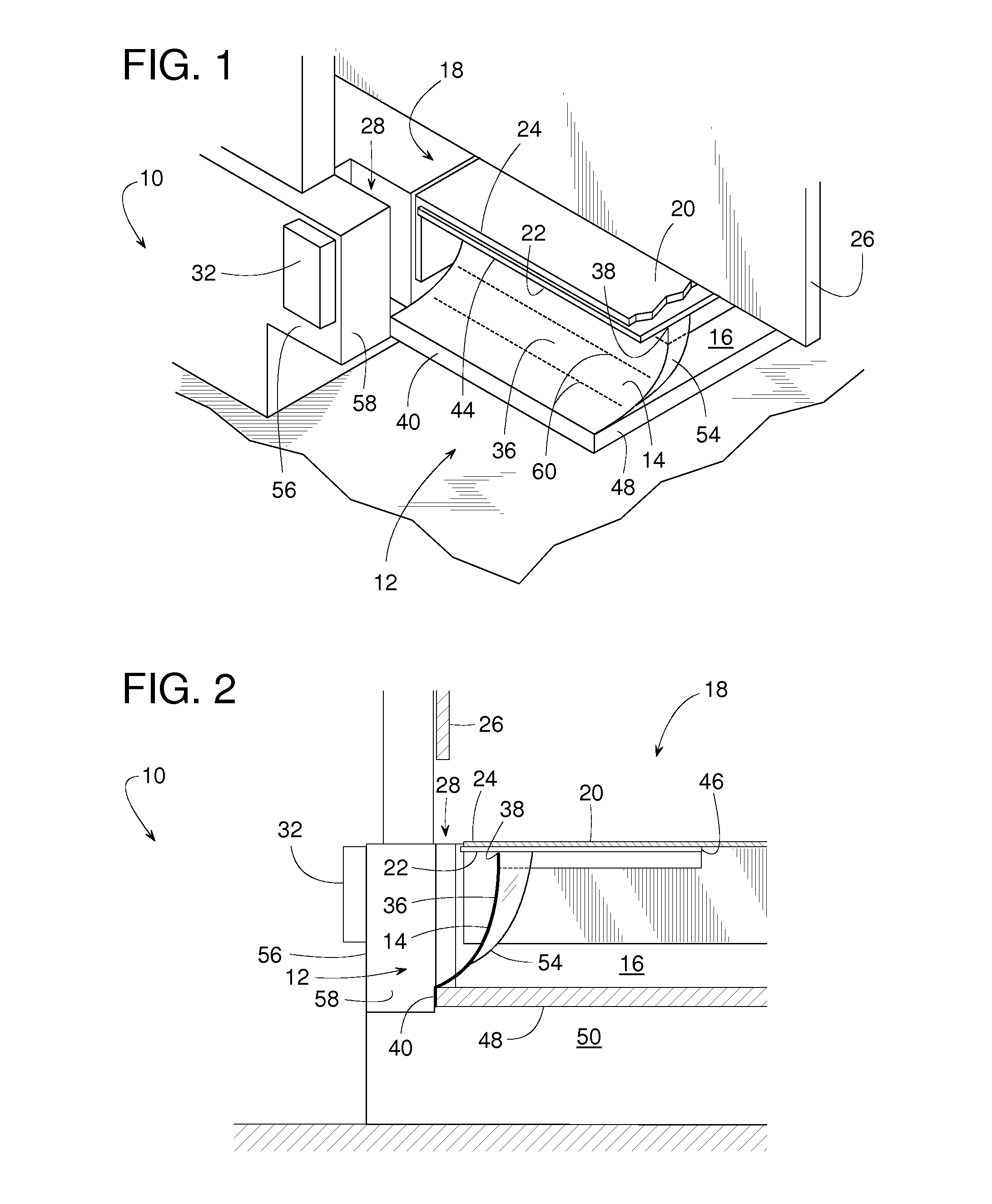 Weather shield for underneath a dock leveler with a translating lip