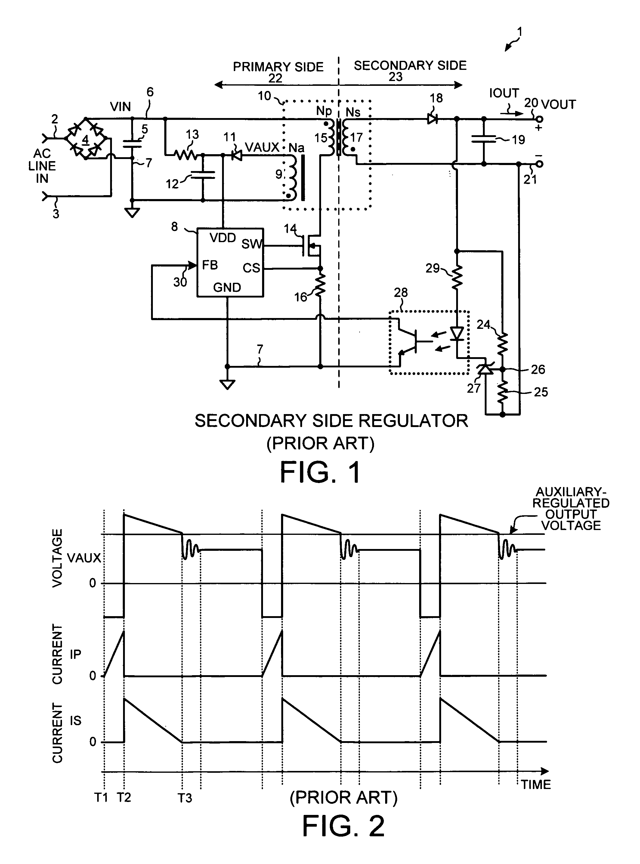 Using output drop detection pulses to achieve fast transient response from a low-power mode