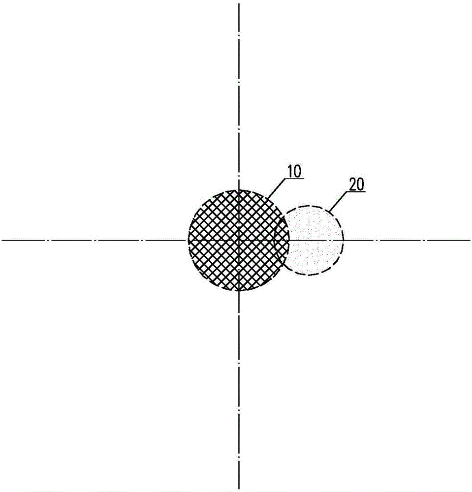 Semi-mechanical hole-forming method for super-large diameter hard rock cast-in-place pile