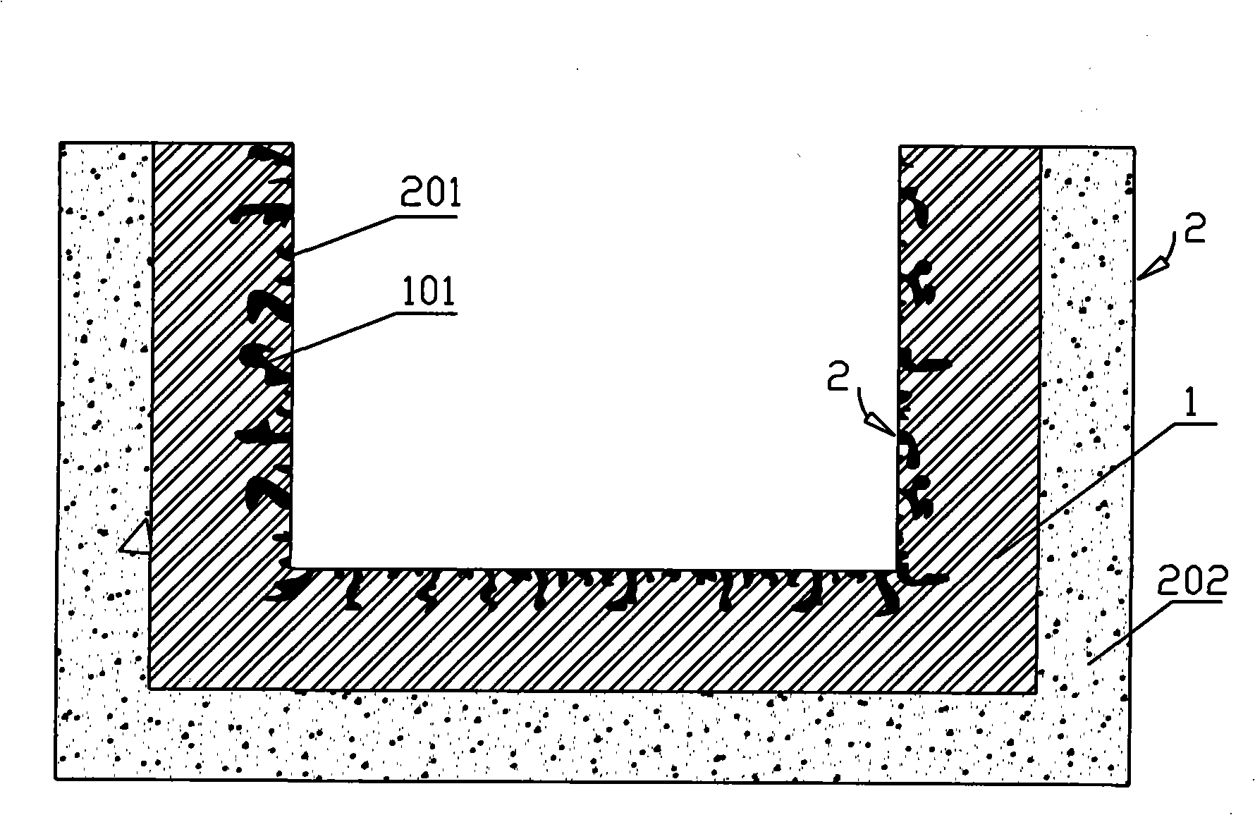 Biology polypeptide medicament blood vessel bracket and preparation method thereof