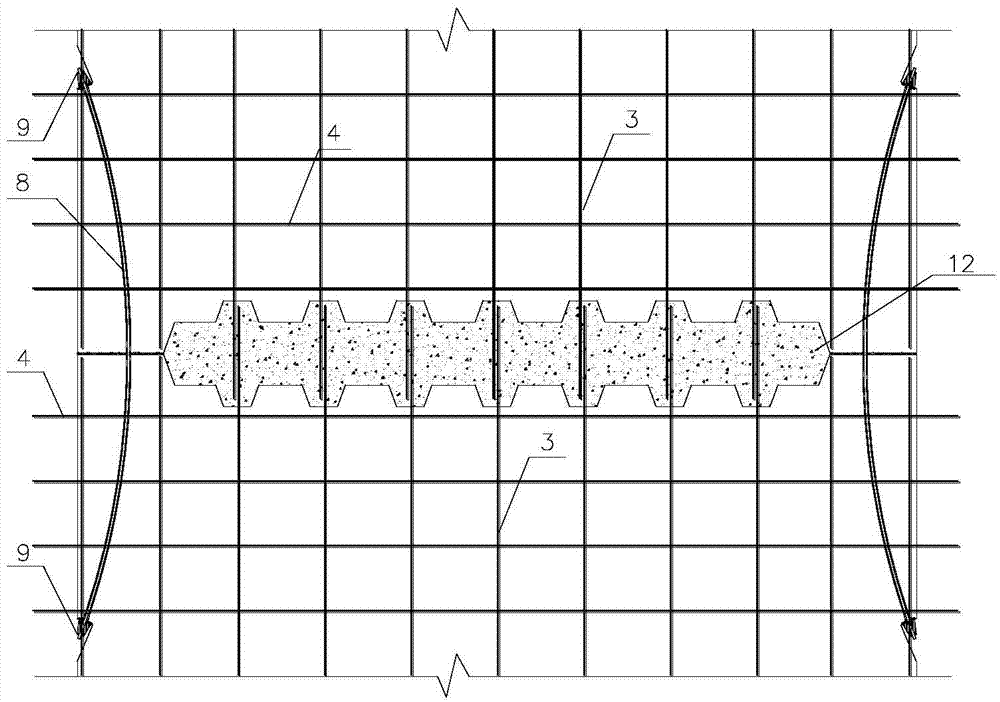 Reinforcement type prefabricated assembly type shear wall structure and construction method thereof