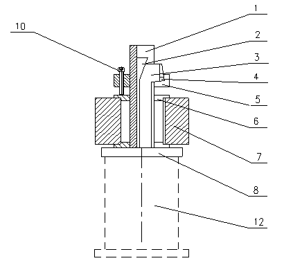 Precision cutting head for inner-hole keyways