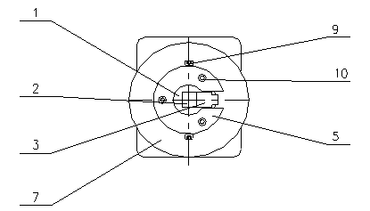 Precision cutting head for inner-hole keyways