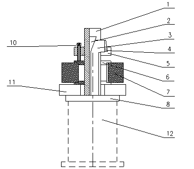 Precision cutting head for inner-hole keyways