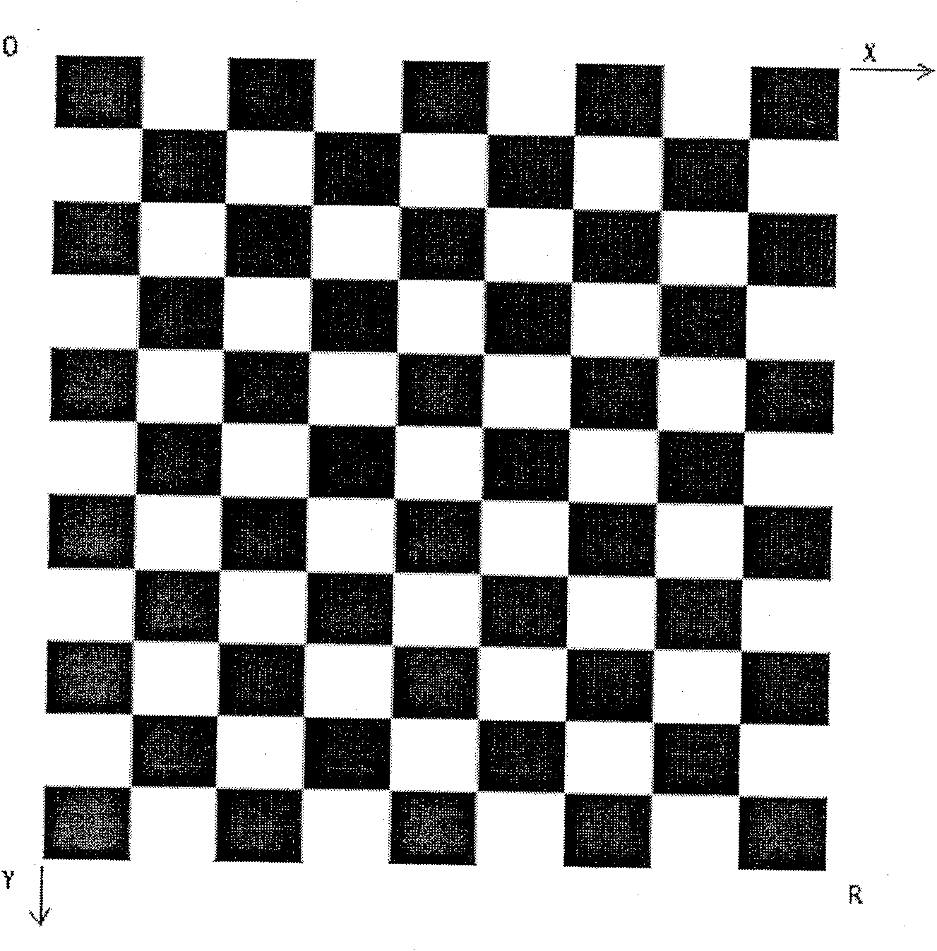 Mechanical vision locating method