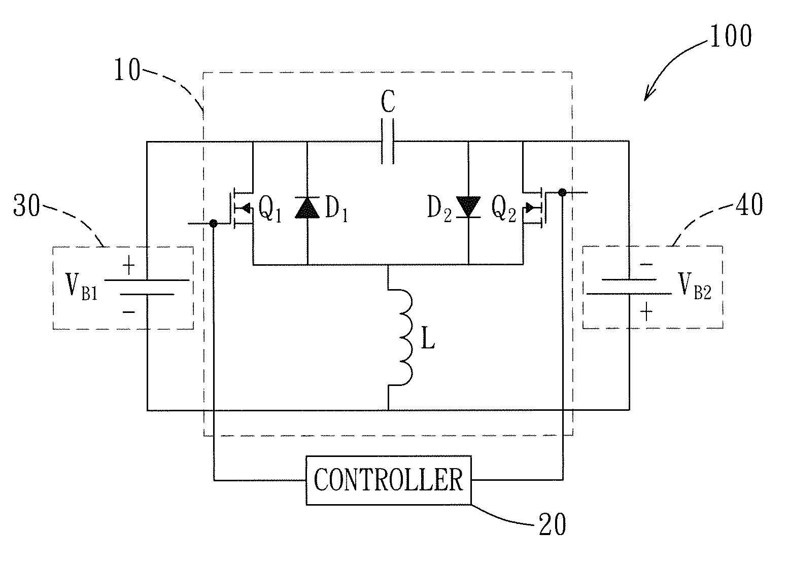 Battery system and battery equalizer