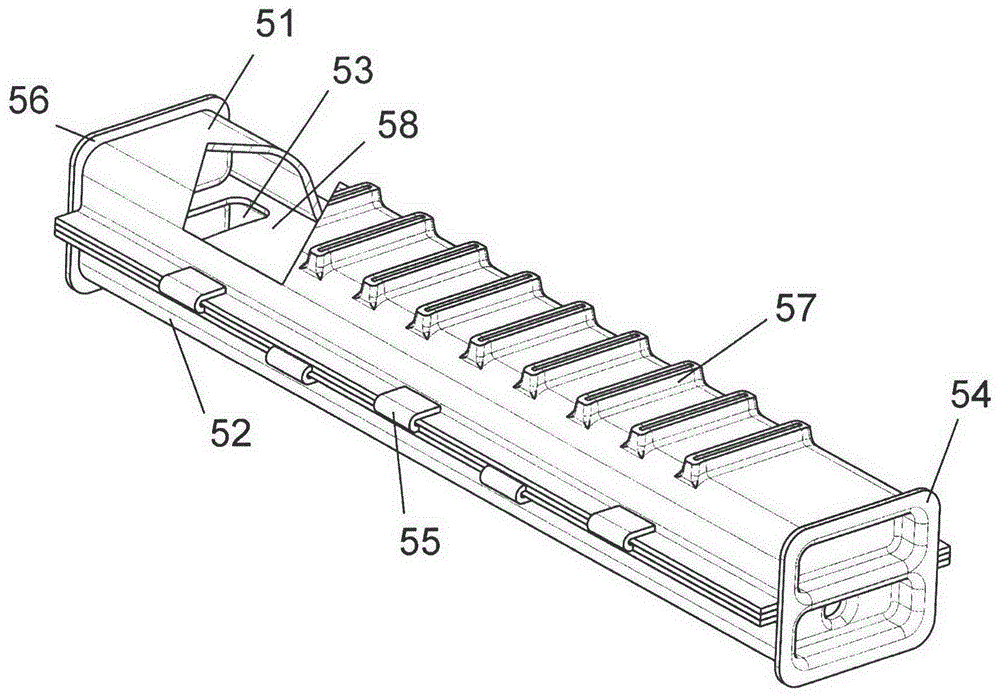 Power battery temperature regulating device and manufacturing method thereof